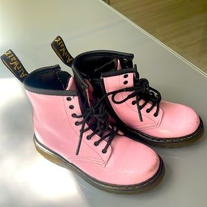 Light pink doc martens toddler 10 Barbie 💗